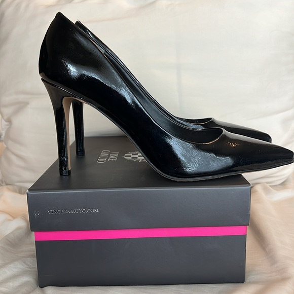Vince Camuto Women's Footwear Savilla Black Patent Pump SZ 9 - Picture 12 of 12
